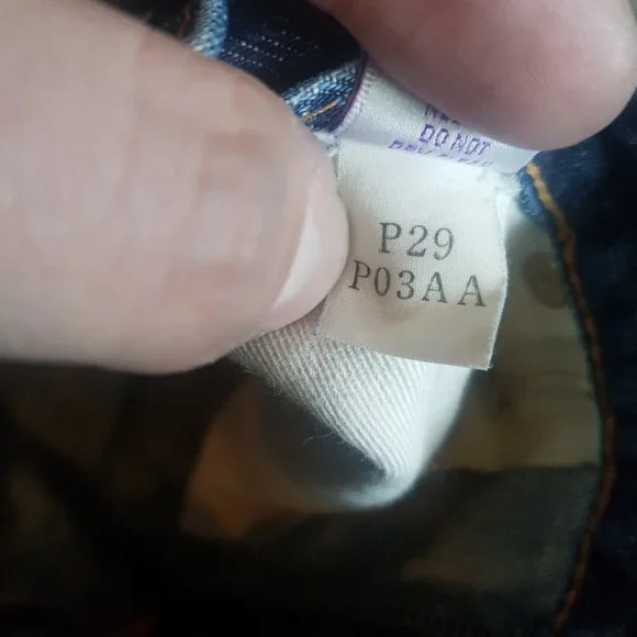 SOLD 🌈 Authentic Vintage PRPS Sashiko Straight Jeans, Made in Japan - Picture 4 of 7